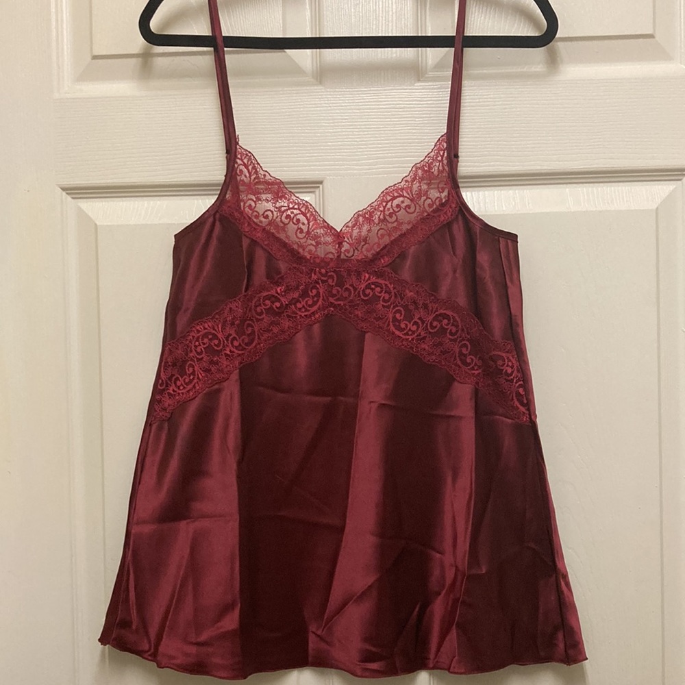 Ladies Lace Trimmed Camisole